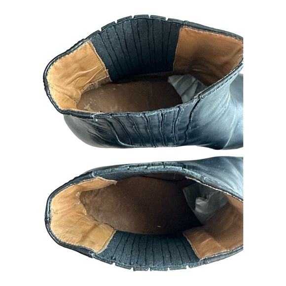 Vince Women's Kelly Black Stiletto Platform Boots Size 8 M - Picture 9 of 12